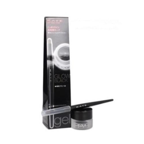 Kanebo Kate Gel Eyeliner Bk-1 Glow Black (included Eyeliner Brush)