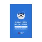 Snp Animal Otter Aqua Face Mask 1sheet