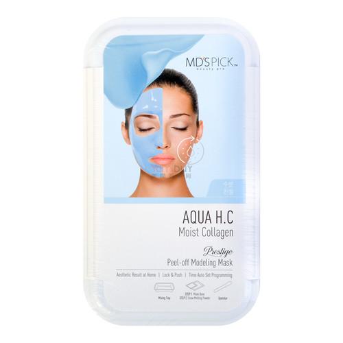 Md's Pick Aqua H.c Moist Collagen Peel-off Modeling Mask 1sheet