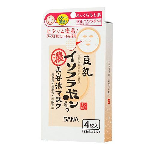 Sana Nameraka Honpo Isoflavone Facial Masks 4sheets