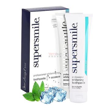 Supersmile Professional Whitening Toothpaste Set Large Size Original Mint 119g/102g
