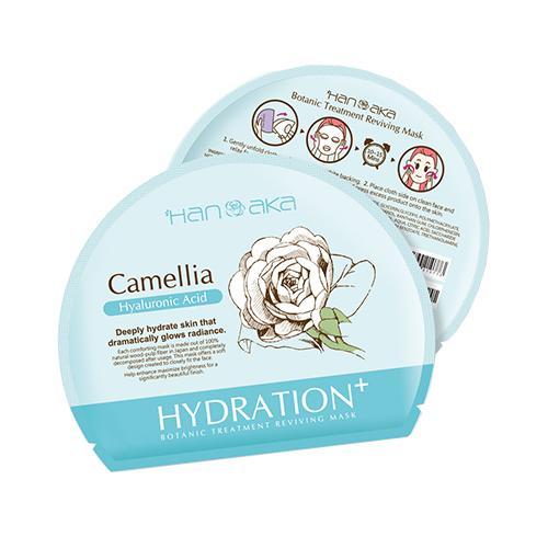 Hanaka Botanic Treatment Reviving Mask Camellia Hydration 1sheet