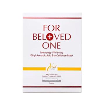 For Beloved One Melasleep Whitening Ethyl Ascorbic Acid Bio-cellulose Mask 3sheets