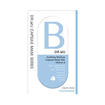 Dr.wu Soothing Moisture Capsule Mask 3sheets