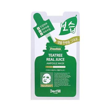Derfill Teatree Real Juice Ampoule Mask 1sheet