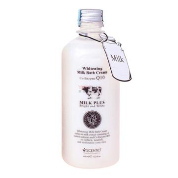 Scentio Milk Plus Whitening Milk Bath Cream Co-enzyme Q10 450ml