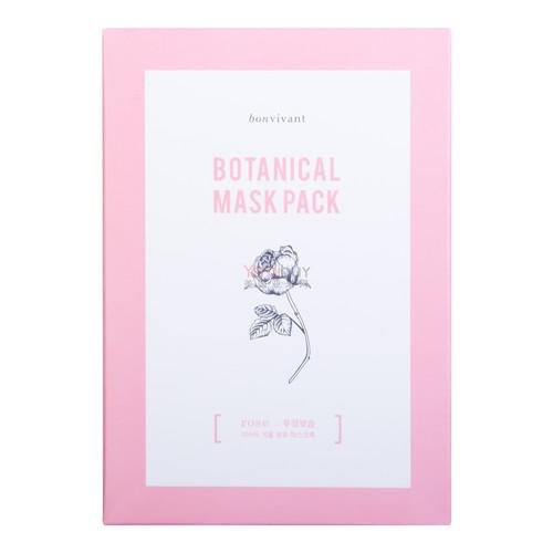 Bonvivant Botanical Mask Pack Rose 10sheets
