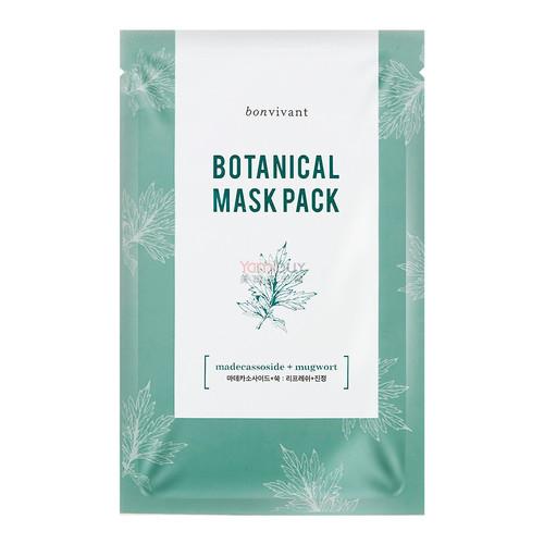 Bonvivant Botanical Mask Pack Madecassoside + Mugwort 1sheet