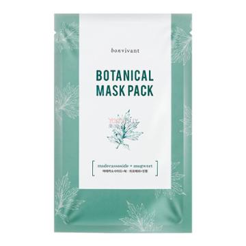 Bonvivant Botanical Mask Pack Madecassoside + Mugwort 1sheet