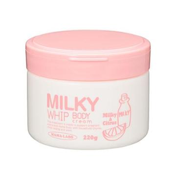Mama-labo Milky Whip Body Cream Milky & Citrus 220g