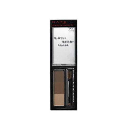 Kanebo Kate Designing Eyebrow Powder Palette Ex-05 Dark Brown