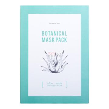 Bonvivant Botanical Mask Pack Aloe 10sheets