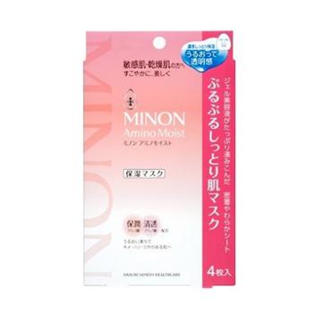 Daiichi-sankyo Minon Amino Moist Face Mask 4sheets