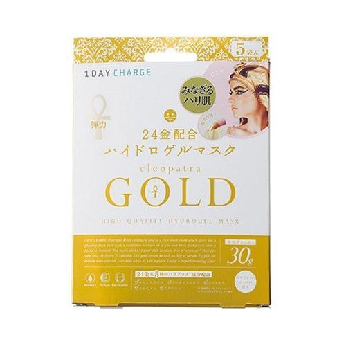 Kiyora 1 Day Charge Hydrogel Gold Mask 5sheets