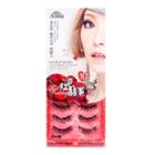 All Belle Red Wedding Specialized Eyelashes D4823 10pairs
