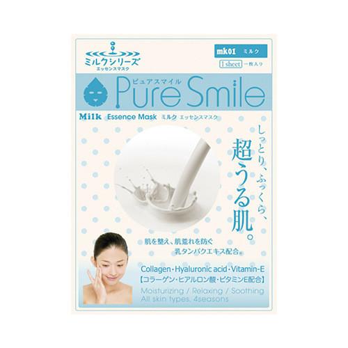 Pure Smile Essence Mask Milk 1sheet