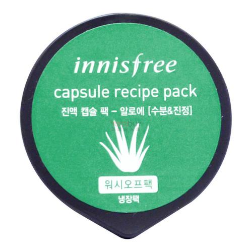 Innisfree Capsule Recipe Pack Face Mask Aloe 10ml