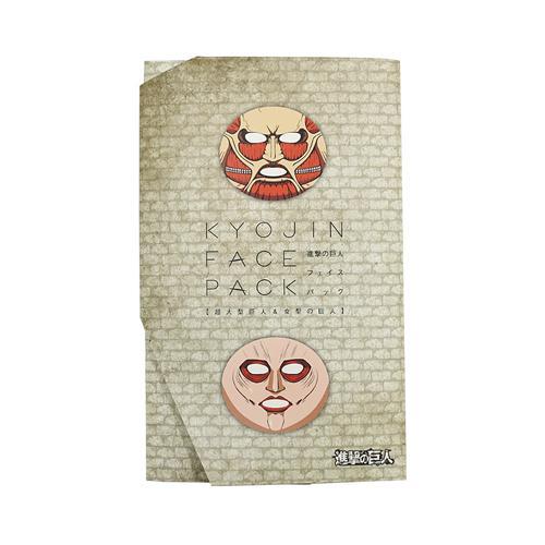 Isshindo Face Pack Attack On Titan Shingekinokyojin Beauty Masks 2sheets