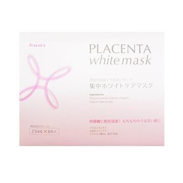 Fracora Placenta White Mask 8sheets