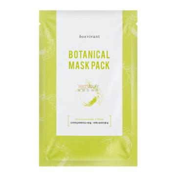 Bonvivant Botanical Mask Pack Niacinamide + Lime 1sheet