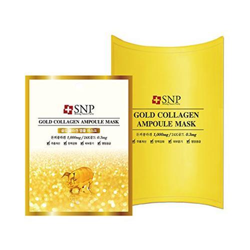 Snp Gold Collagen Ampoule Mask 10sheets