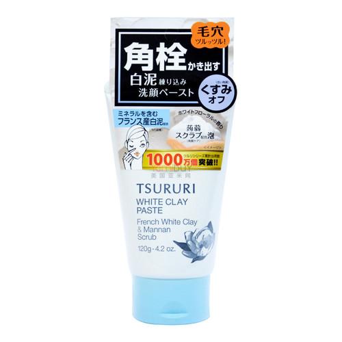 Bcl Tsururi White Clay Face Wash Paste 120g