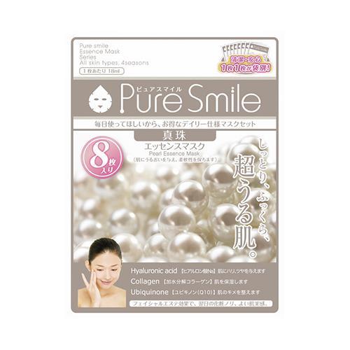 Pure Smile Essence Mask Pack Pearl 8sheets