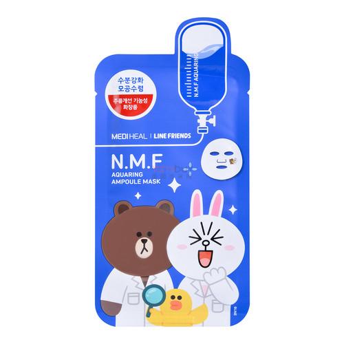 Mediheal X Line Friends N M F Aquaring Ampoule Mask 1sheet