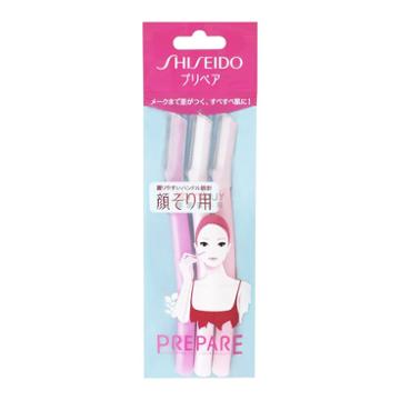 Shiseido Ft Prepare Facial Razor L 3pcs