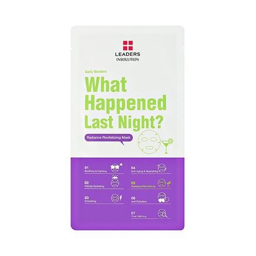 Leaders Insolution Leaders Daily Wonders What Happened Last Night Radiance Revitalizing Mask 1sheet