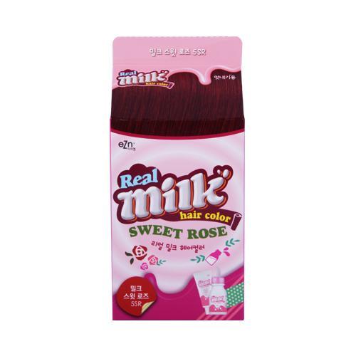 Dongsung Pharm Dongsung Ezn Real Milk Hair Color #5sr Sweet Rose