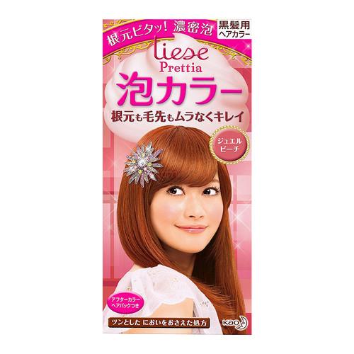 Kao Liese Prettia Bubble Hair Dye Jewel Pink 1set