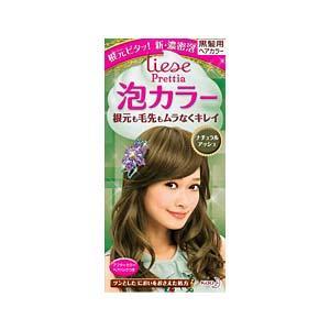 Kao Liese Prettia Bubble Hair Dye Natural Ash 1set