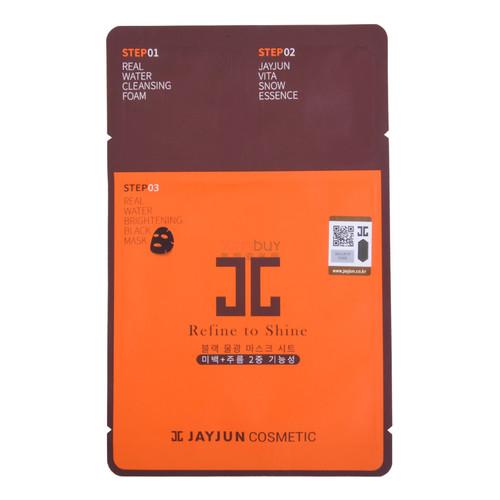Jayjun Real Water Brightening Black Mask 1sheet