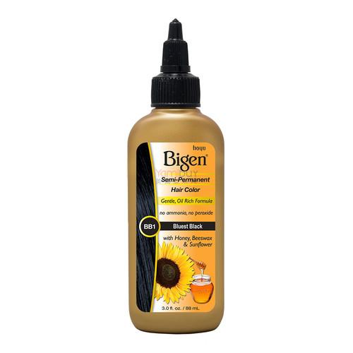 Hoyu Bigen Semi Permanent Hair Color Bluest Black 88ml