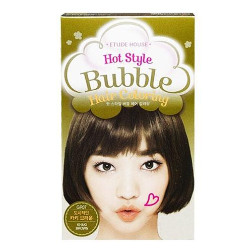 Etude House Hot Style Bubble Hair Coloring Brown 4pcs