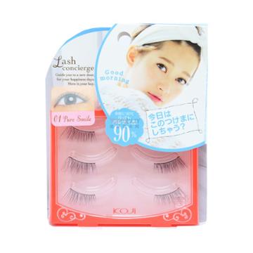 Koji Lash Concierge False Eyelashes 01 Pure Smile 3pairs