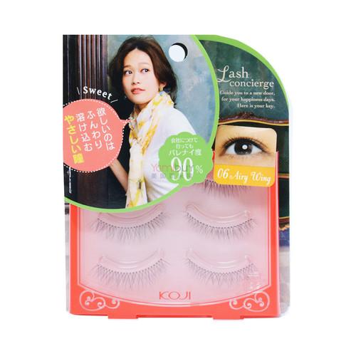 Koji Lash Concierge False Eyelashes 06 Airy Wing 3pairs