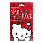 Sanrio Hello Kitty Narikiri Face Pack Facial Beauty Mask Rose 2sheets