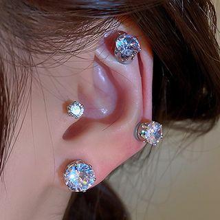 Rhinestone Magnetic Earring (various Designs)