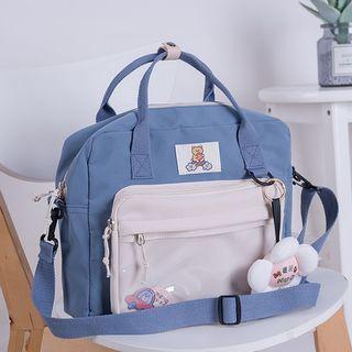 Pvc Panel Zip Backpack