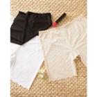 Scallop-trim Inner Shorts