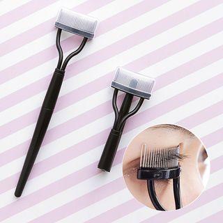 Stainless Steel Eyebrow Comb As Shown In Figure - One Size