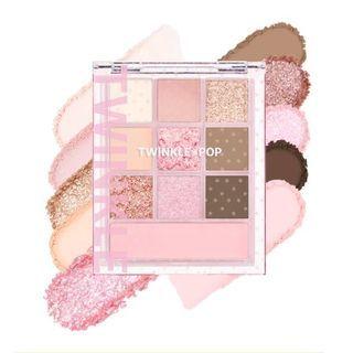Clio - Twinkle Pop Pearl Gradation All Over Palette - 2 Colors #02 For Pink Season