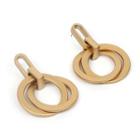 Hoop Earrings Gold - One Size