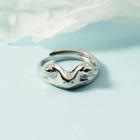 Frog Ring Silver - One Size