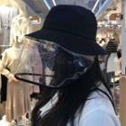 Bucket Hat With Face Shield