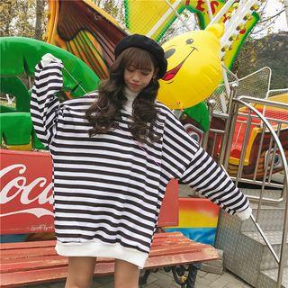 Striped Long Sweatshirt