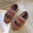 Tasseled Platform Flats