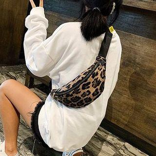 Leopard Print Belt Bag